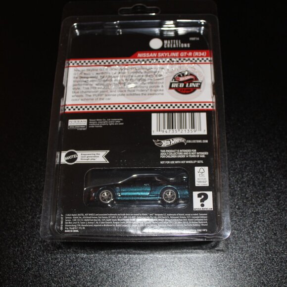 Hot Wheels RLC Red Line Club Exclusive Chameleon Nissan Skyline GTR R34
Purple - Picture 2 of 2